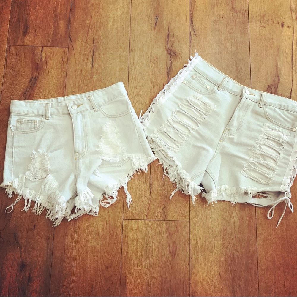 Jean shorts